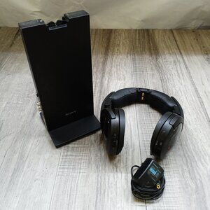 Sony Wireless Headphones Head Set with Receiver Model MDR-RF985R